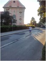 Večerni tek čez ptujski grad