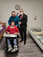 Obisk ministra za delo, družino, socialne zadeve in enake možnosti