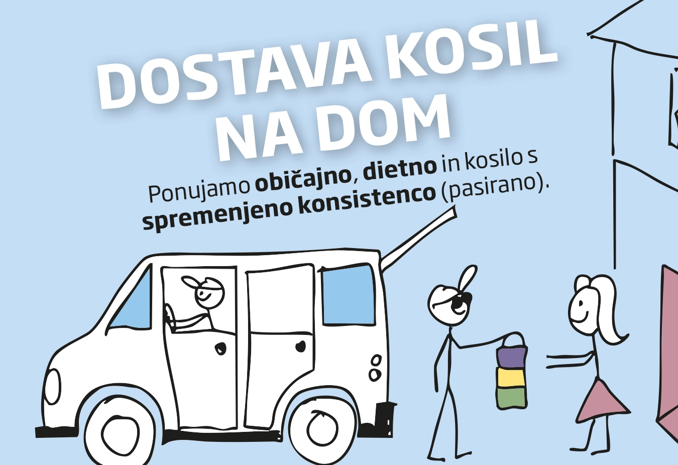 Dostava kosil na dom