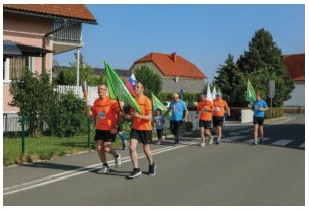 Olimpijska bakla v Dornavi